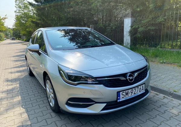 Opel Astra cena 52900 przebieg: 97600, rok produkcji 2020 z Warszawa małe 92